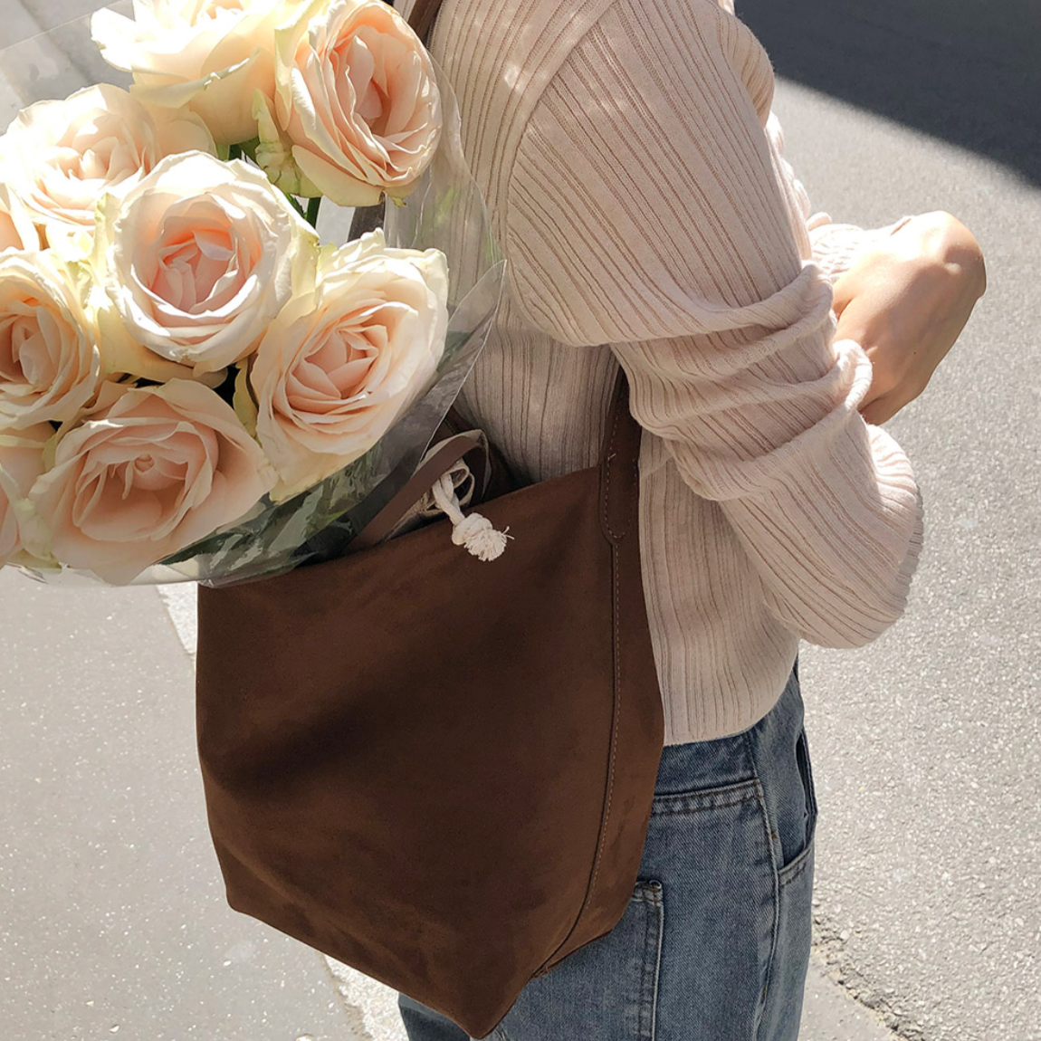 |SLOWAND| Loader Cowhide Minimal Leather Bag