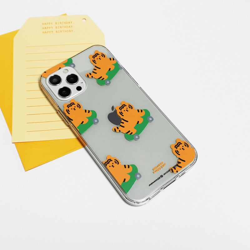 |MOMO CASE| 452 해피데이호랑 Jelly Case