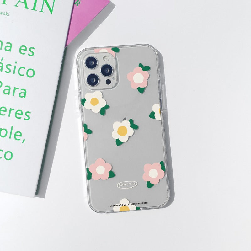 |MOMO CASE| 462 체크카모마일 Jelly Case
