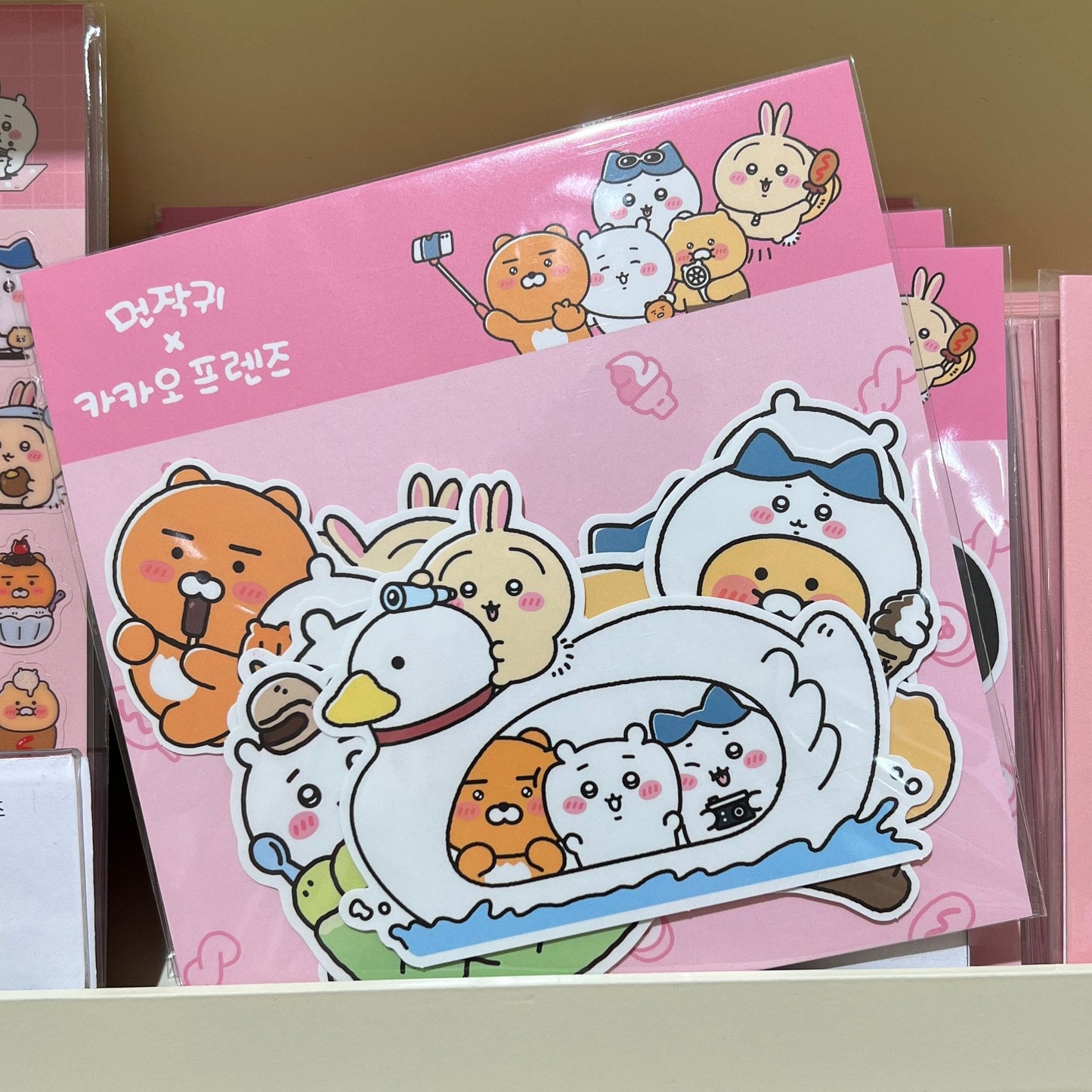 預購 |Kakao Friends x Chiikawa| Die-cut Sticker Pack