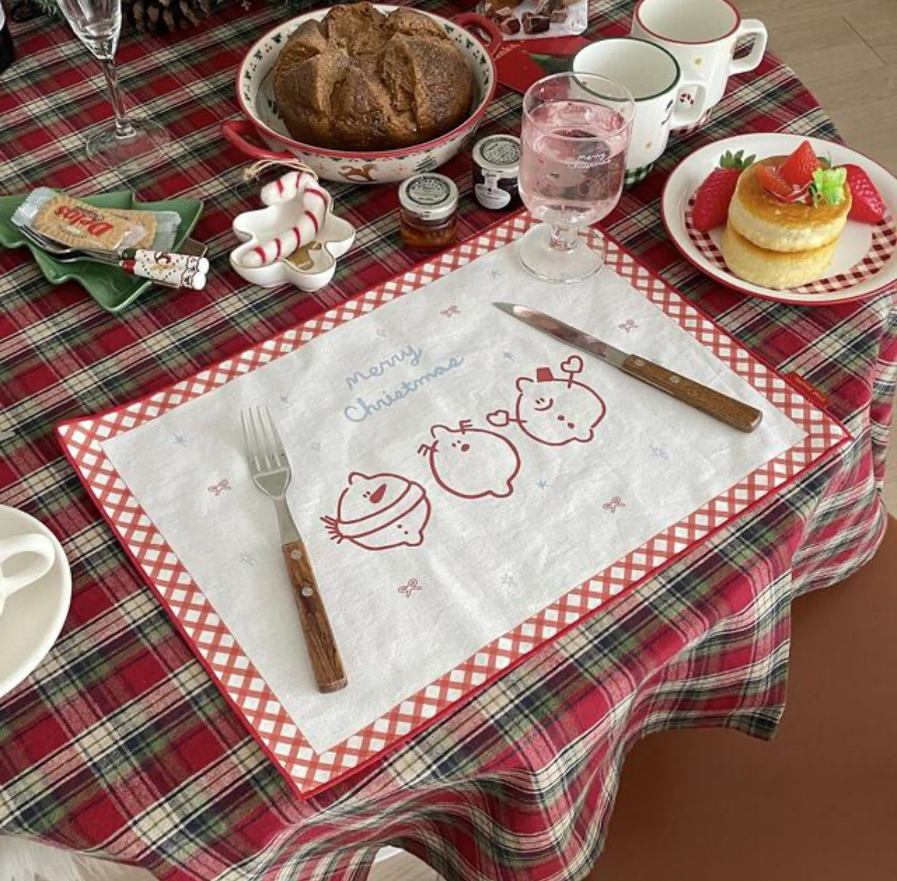|second morning| Semo Christmas Table Mat