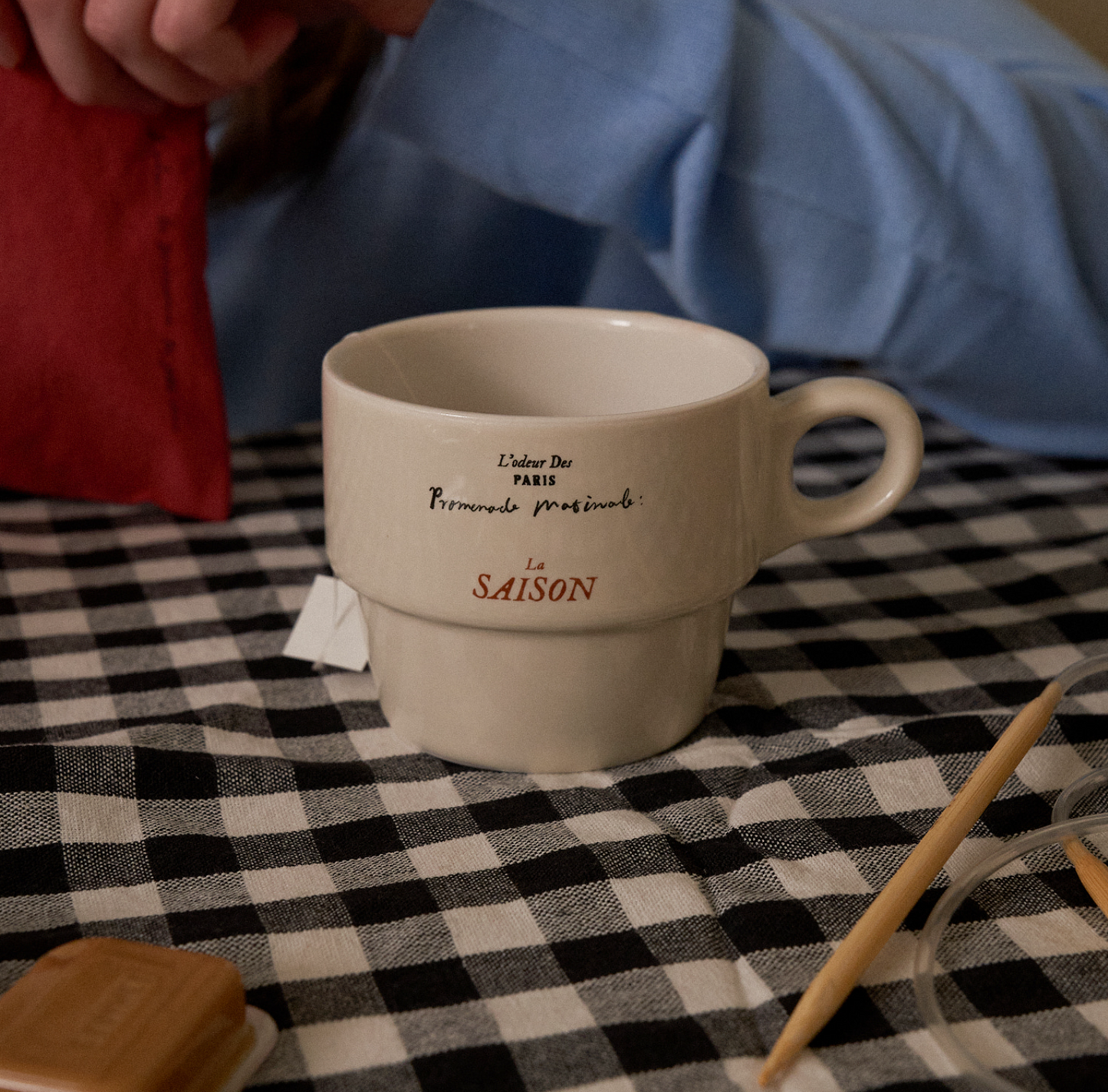 |HOTEL PARIS CHILL| La Saison Mug (Chilli on Linen)