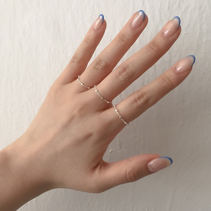 |moat| Dot Chain Ring (silver925)