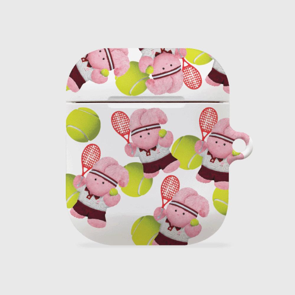 |THENINEMALL| 패턴 테니스 윈디 AirPods Hard Case