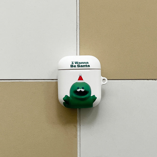 |THENINEMALL| Raptor Wannabe Santa AirPods Hard Case