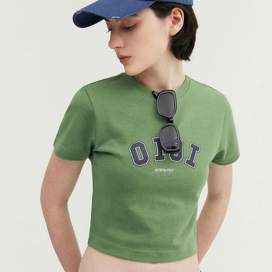 |5252 BY O!Oi| SIGNATURE CROP T-SHIRTS