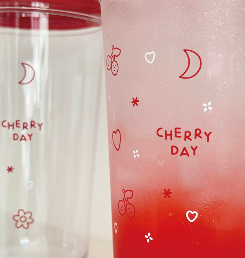 |malling booth| Cherry Day Tumbler 473ml