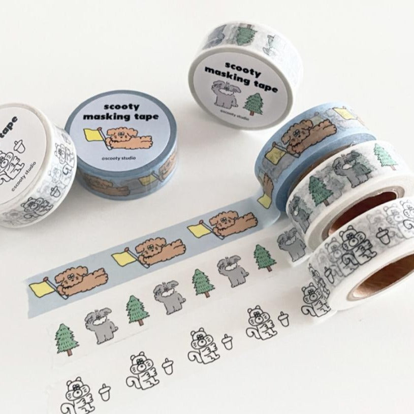 |scooty studio| Masking Tape (3type)