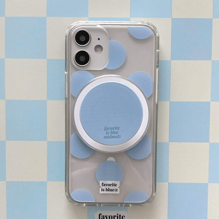 |midmaly| Blue Dot Phone Case (MagSafe)