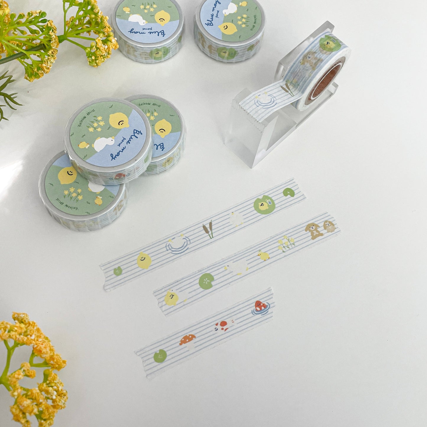 |Second Morning| Blue May Masking Tape