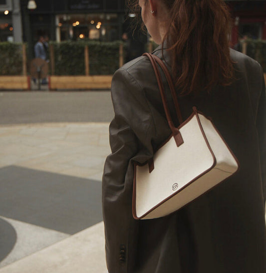 |untidy||Vegan Leather| Pound Bag Brown