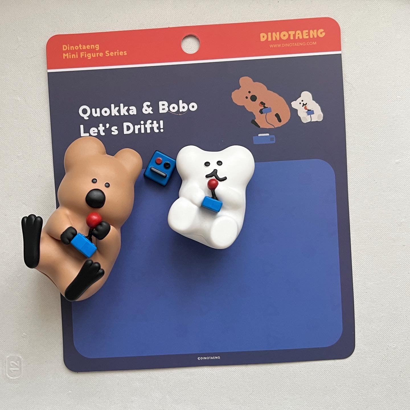 |Dinotaeng| Quokka & BOBO Mini Figure