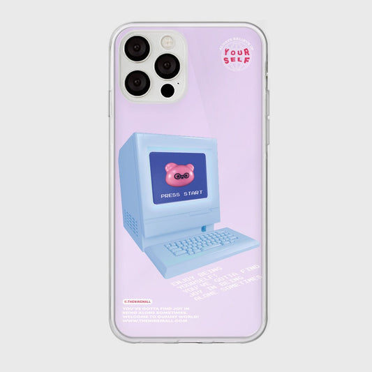 |THENINEMALL| Press Start Mirror Phone Case