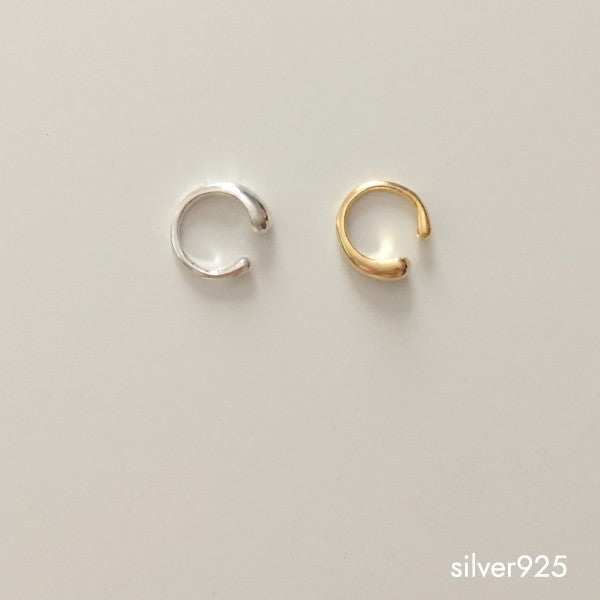 |moat| Round Earcuff (silver925)