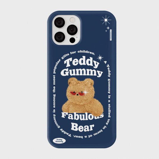 |THENINEMALL| Round Fabulous Bear Hard Phone Case (3 types)