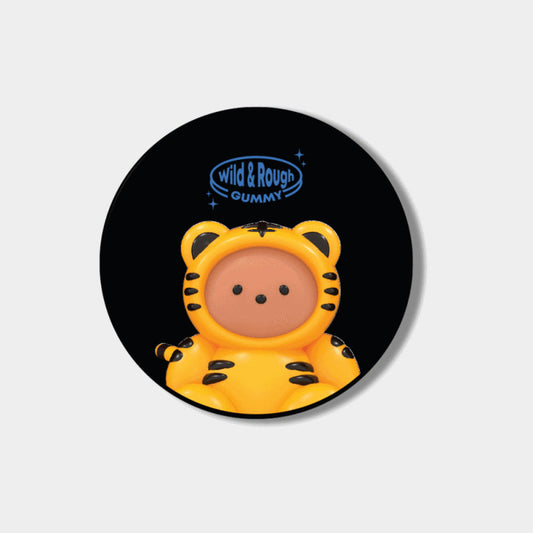 |THENINEMALL| Tiger Gummy Grip Tok