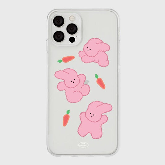 |THENINEMALL| Windy Clear Phone Case (2 types)