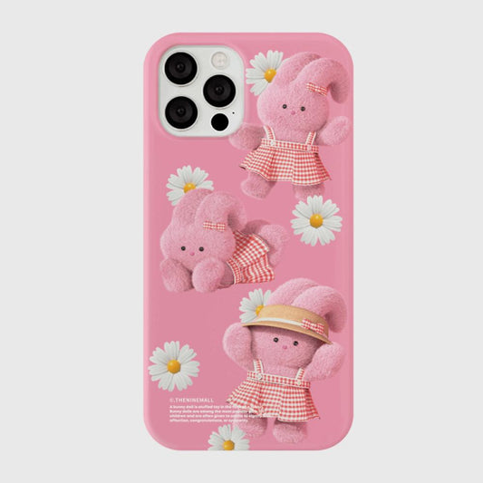 ｜THENINEMALL｜ Pattern Picnic Day Windy Hard Phone Case (2 types)