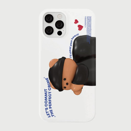 ｜THENINEMALL｜ 빅 도둑 구미 Hard Phone Case (3 types)