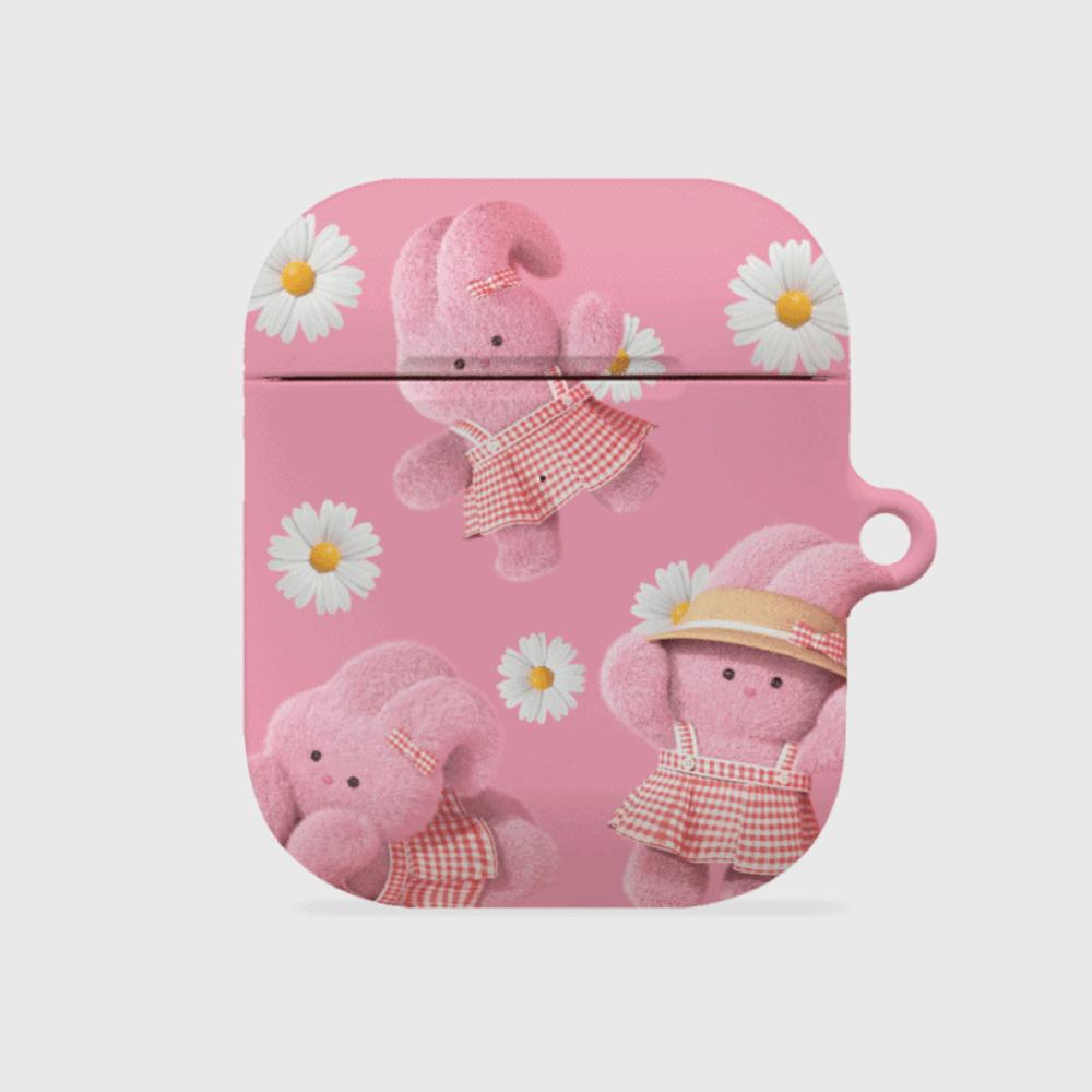 ｜THENINEMALL｜ Pattern Picnic Day Windy AirPods Hard Case