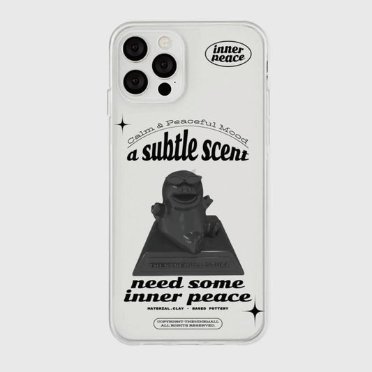 ｜THENINEMALL｜ 랩터 인센스 챔버 Clear Phone Case (3 types)