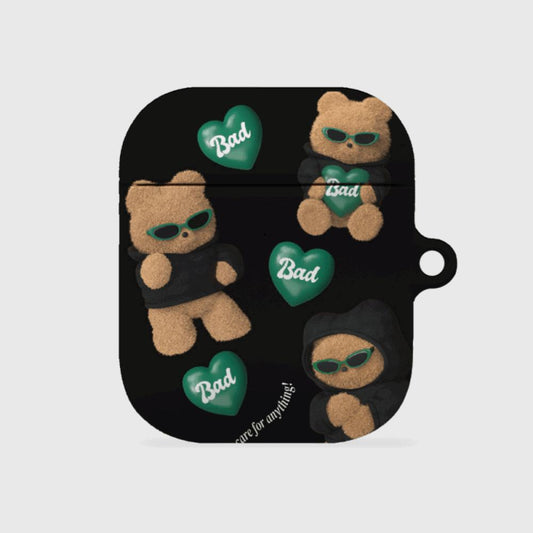 ｜THENINEMALL｜ Pattern Bad Gummy AirPods Hard Case