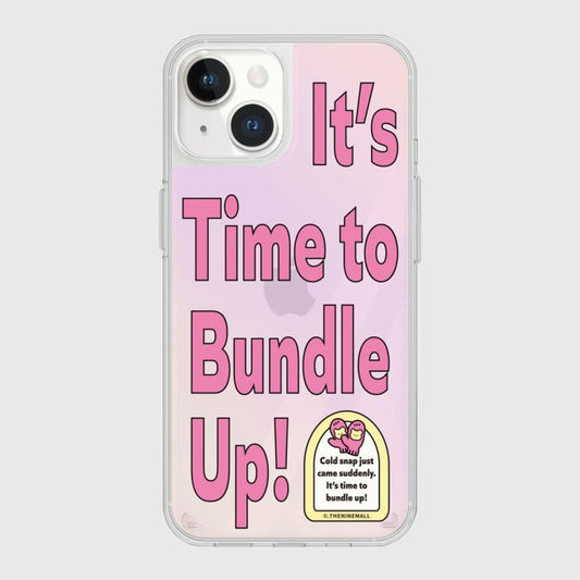 ｜THENINEMALL｜ Time To Bundle Up Mirror Phone Case
