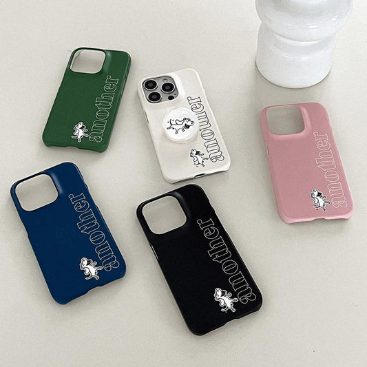 ｜Mademoment｜ Another Dog Line Design Phone Case