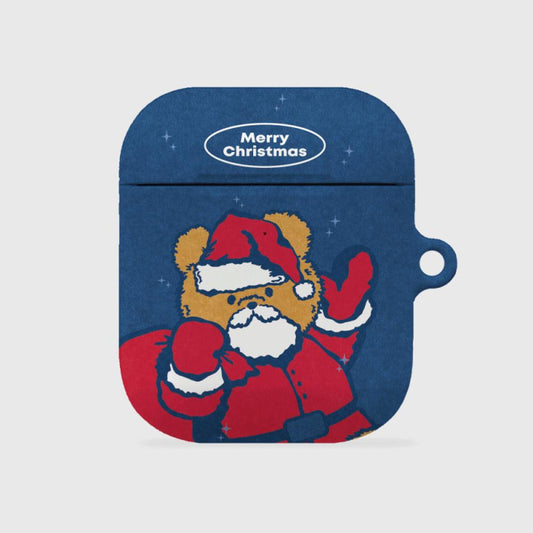 ｜THENINEMALL｜ Vintage Santa Gummy AirPods Hard Case