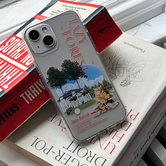 ｜Mademoment｜ 레이지포레스트 디자인 Clear Phone Case (3 Types)