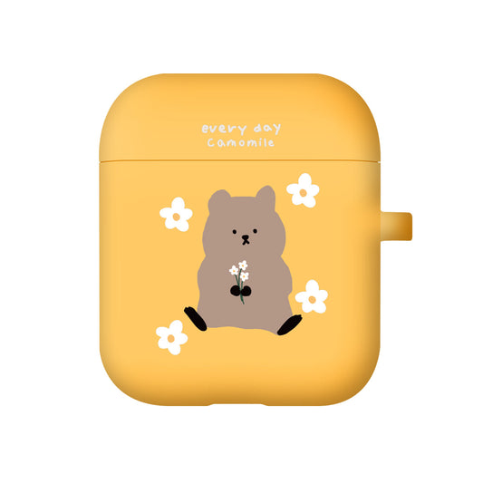 ｜MOMO CASE｜ 493 쿼카Mile Color Jelly Airpods Case (10 Colors)