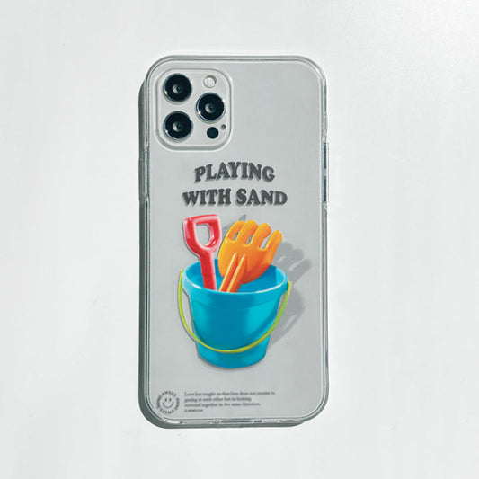 ｜MOMO CASE｜ 483 샌드바스켓 Jelly Case