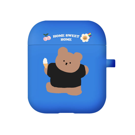 ｜MOMO CASE｜ 490 Ice마일 Color Jelly Airpods Case (10 Colors)