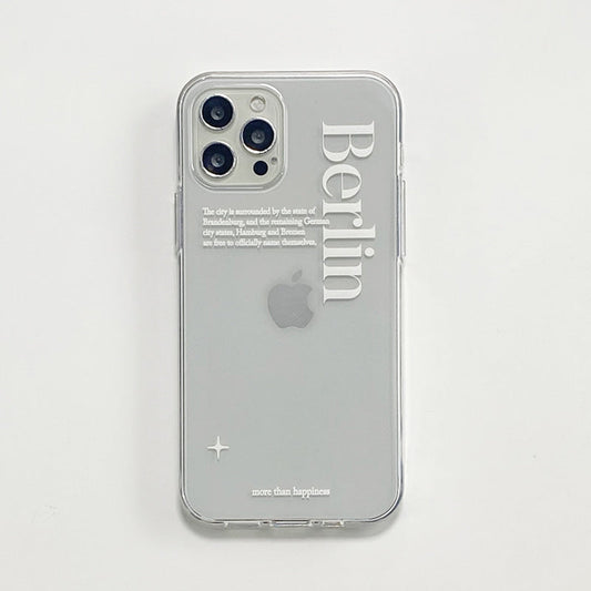 ｜MOMO CASE｜ 518 Berlin(크림) Jelly Case