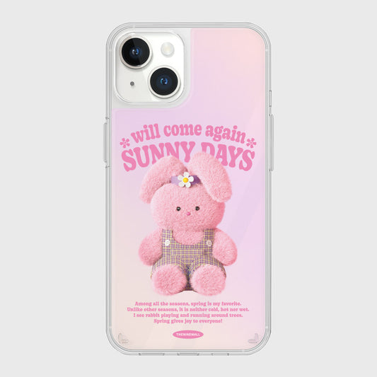 ｜THENINEMALL｜ Windy Sunny Days Mirror Phone Case