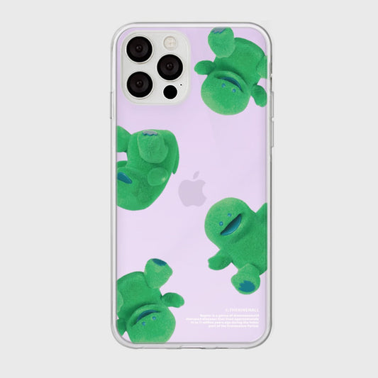 ｜THENINEMALL｜ Pattern Raptor Tumbling Mirror Phone Case