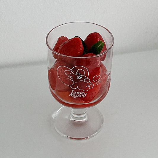 ｜Mademoment｜ Love Myself Butty Goblet Glass Cup 280ml