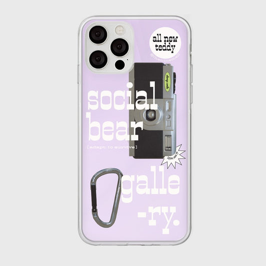 ｜THENINEMALL｜ 소셜베어 갤러리 Mirror Phone Case