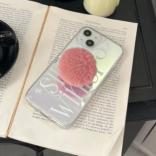 ｜Mademoment｜ Scents Of Winter Design Glossy Mirror Phone