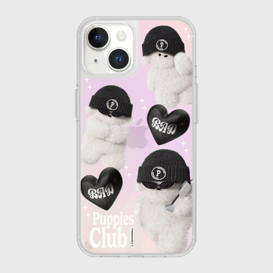 ｜THENINEMALL｜ Pattern Bad Puppy Mirror Phone Case
