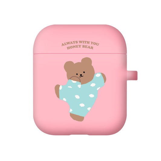 ｜MOMO CASE｜ 488 구름파자마 Color Jelly Airpods Case (10 Colors)