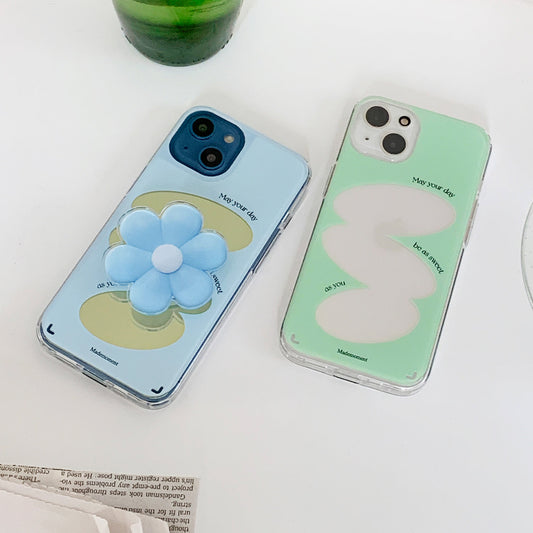 ｜Mademoment｜ 메이유얼데이 프레임 디자인 Glossy Mirror Phone Case