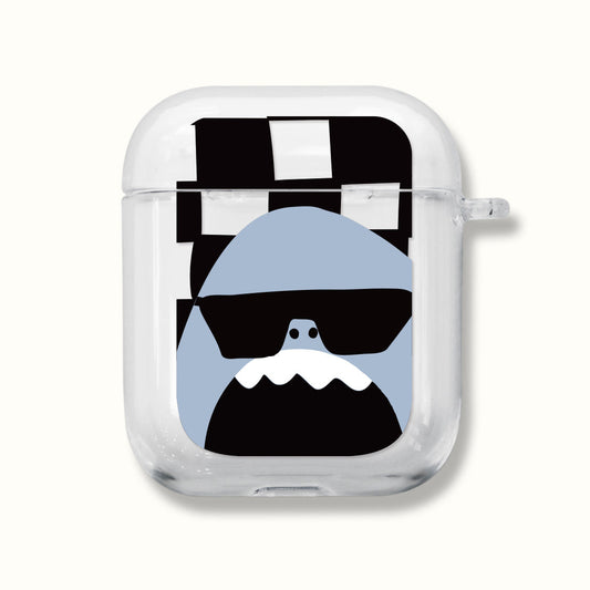 ｜MOMO CASE｜ 500 썬그리죠스 Clear Airpods Case