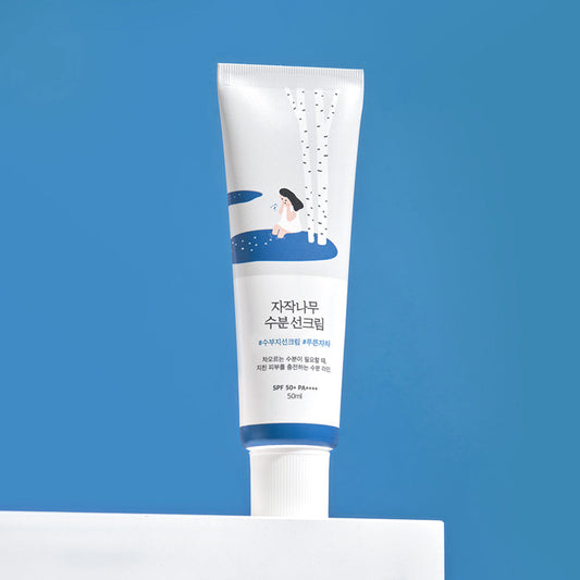 ｜Round Lab｜ Brich Moisture Sun Cream 50ml (SPF 50+ PA++++)