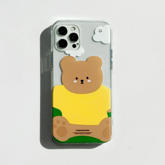 ｜MOMO CASE｜ 487 Hill-베어 Jelly Case