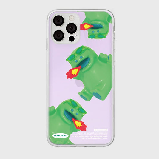 ｜THENINEMALL｜ 패턴 선글라스 랩터 Mirror Phone Case