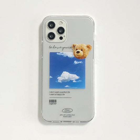 ｜MOMO CASE｜ 513 SKY베어 Jelly Case