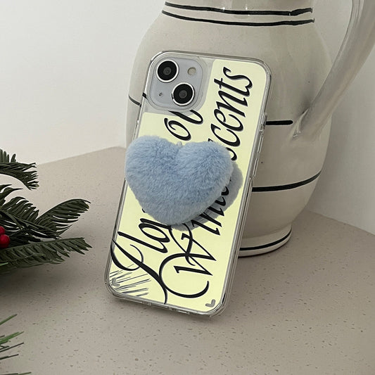 ｜Mademoment｜ Love The Scents Design Glossy Mirror Phone