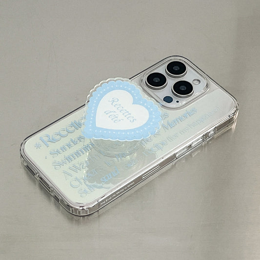 ｜Mademoment｜ Summer Recipe Design Glossy Mirror Phone