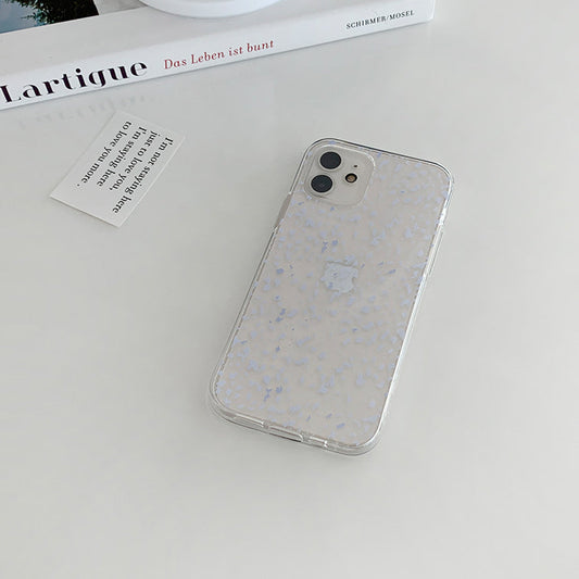 ｜Mademoment｜ Sand Pattern Design Clear Phone Case (3 Types)